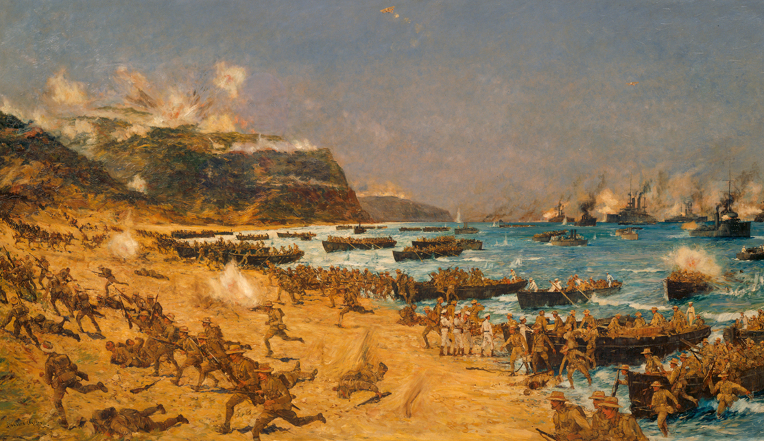 Landing at Gallipoli